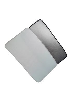 Silver Lightweight Car Window Sunshade , UV Protection Tesla Sun Blocker